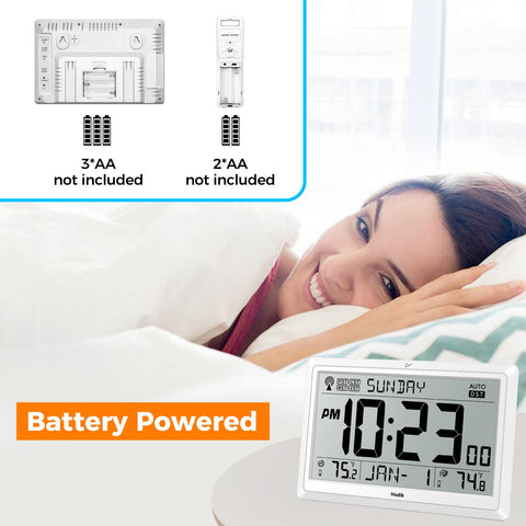 HODIK automatic updates via WWVB ensure accurate time across zones.