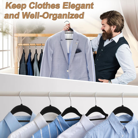 Hodola hanger includes a tie bar for organized ties and ensembles.