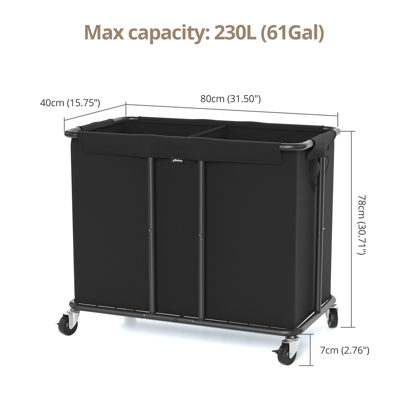Hodonas versatile organizer ideal for toys, towels, or gym gear.