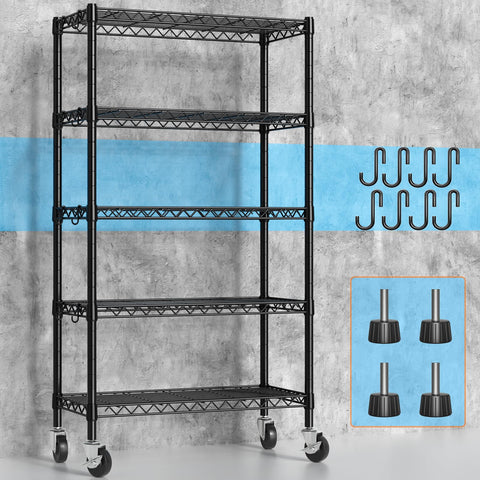 Hodonas compact footprint fits kitchens and garages with ample storage.