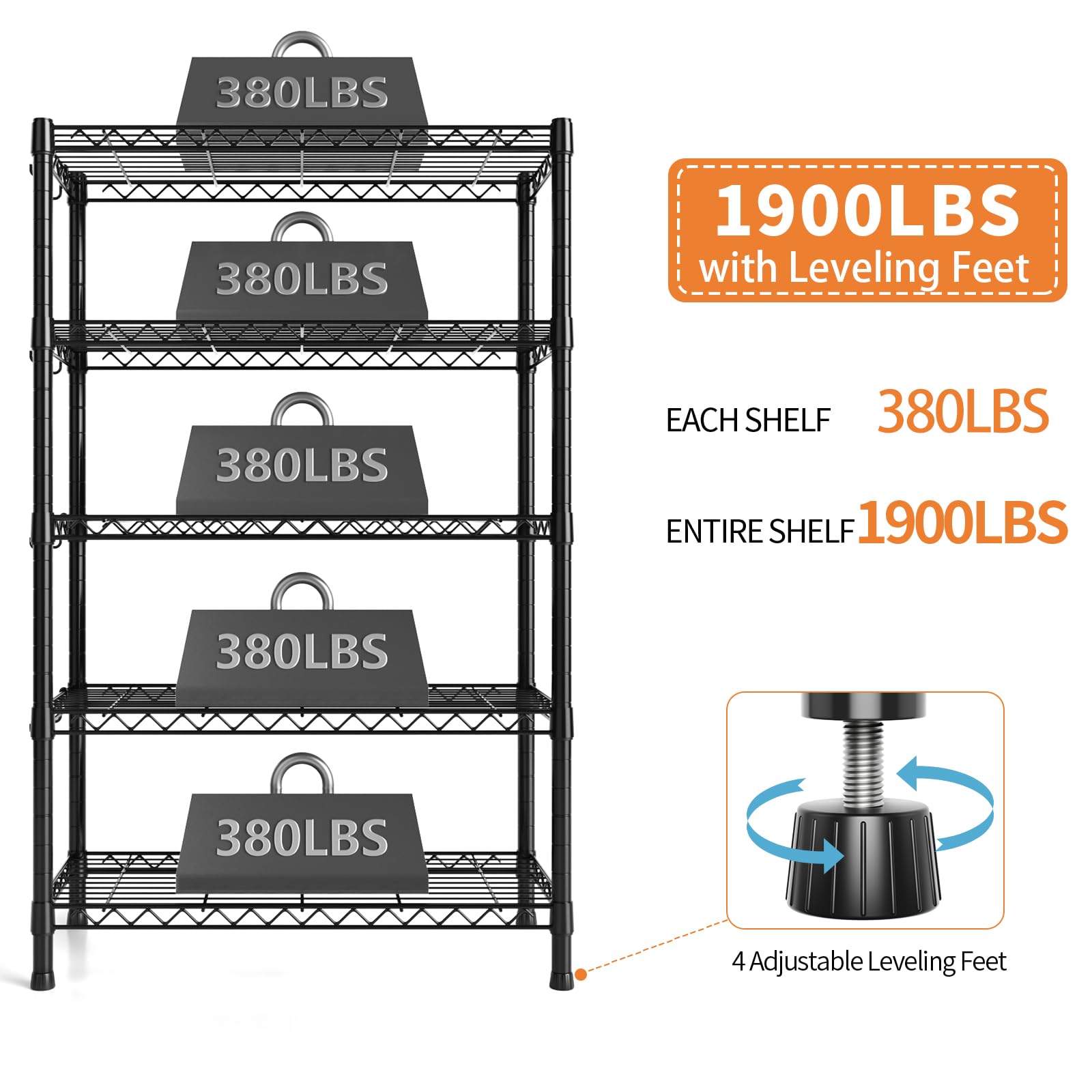 Hodonas sturdy carbon steel with black finish resists moisture and cleans easily.