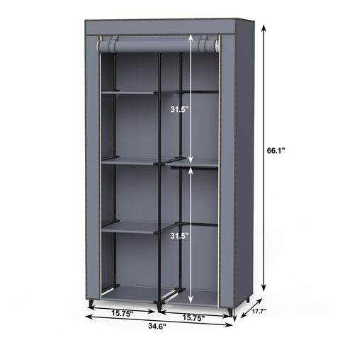 HODYANN bedroom organization use for tidy wardrobe storage in tight spaces.