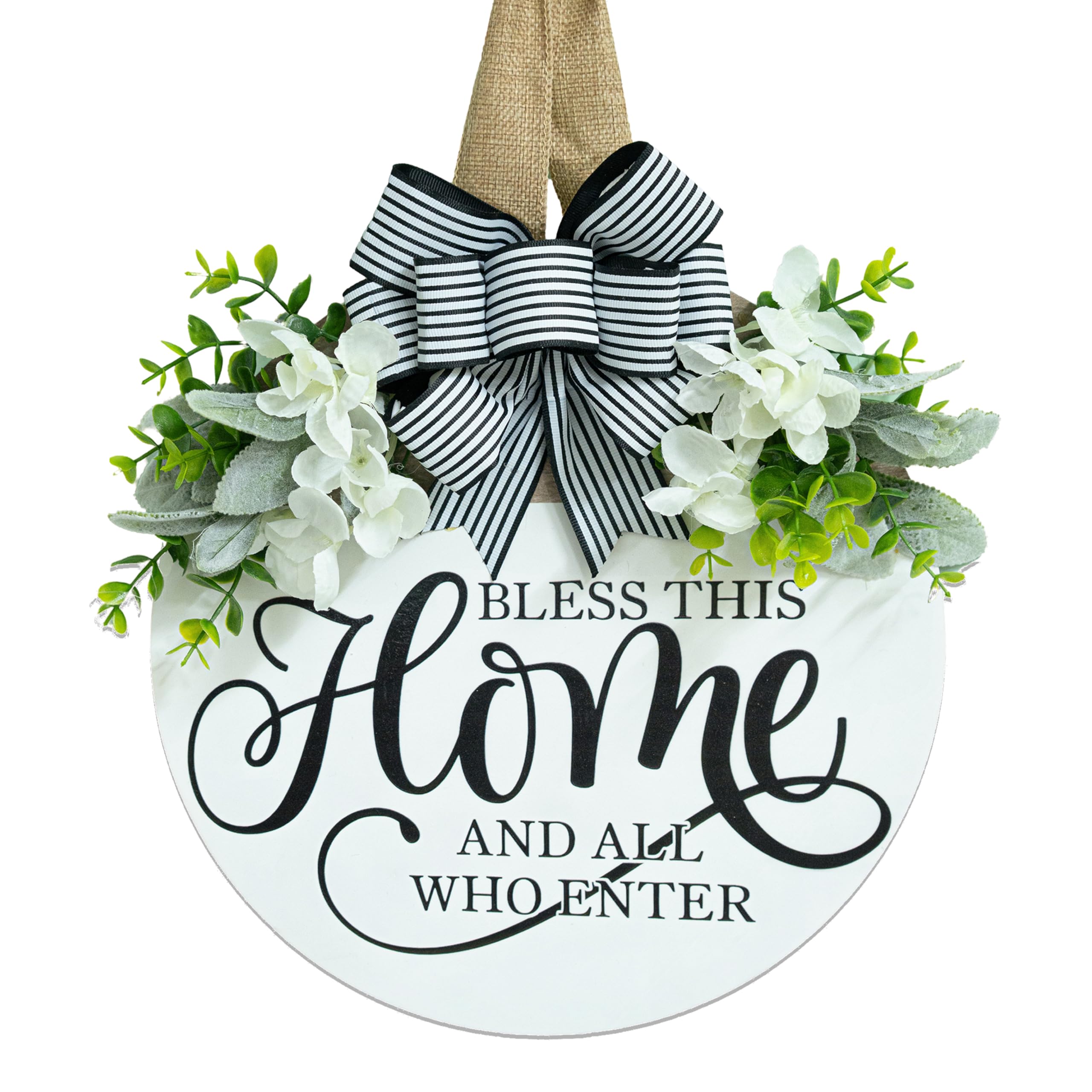 Hofir welcome sign front door 12x12 for a warm curb appeal.