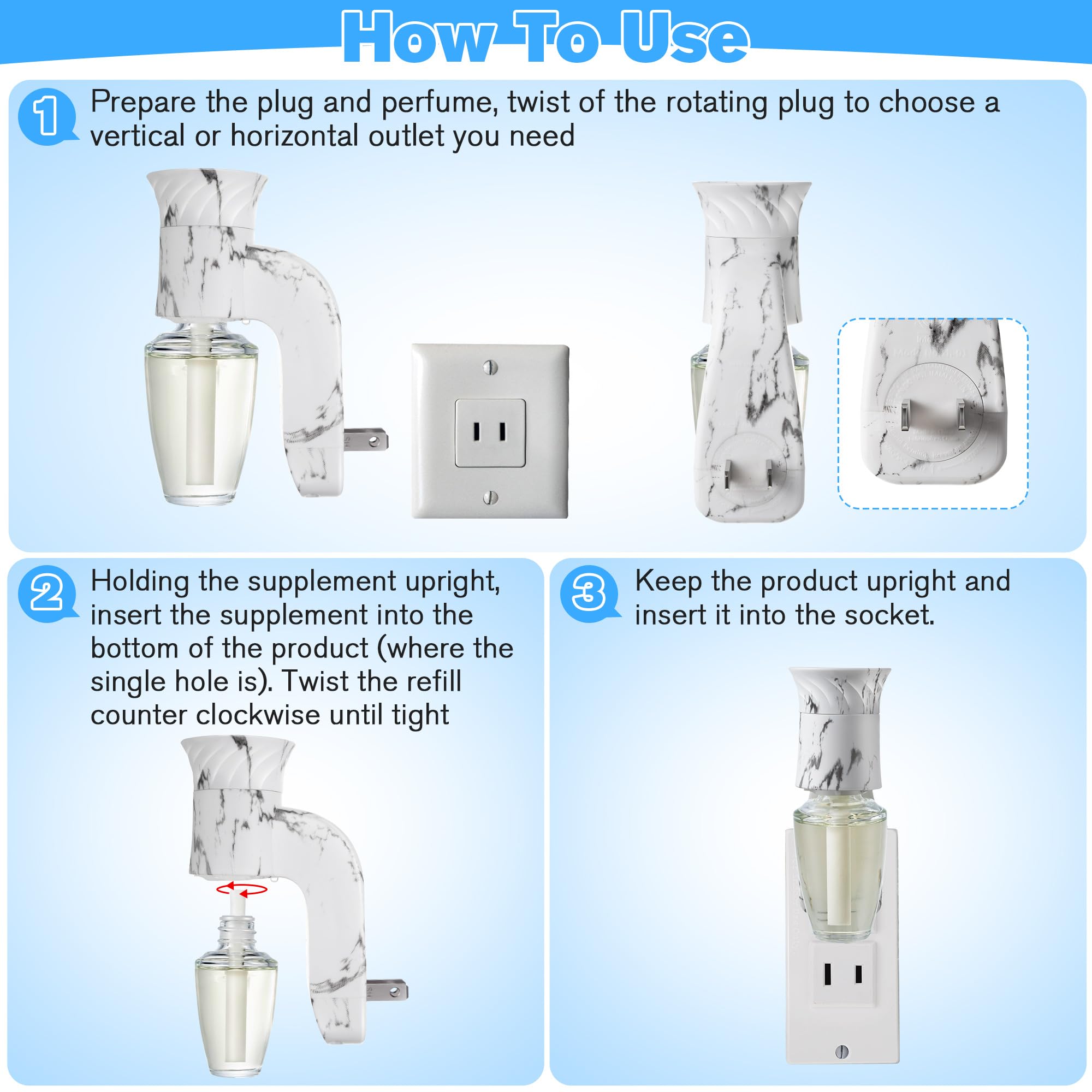 Hohean ETL-certified fragrance plug ensures safety during use
