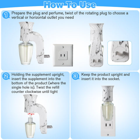 Hohean ETL-certified fragrance plug ensures safety during use