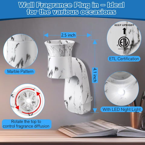 Hohean rotating top cover enables customizable fragrance diffusion