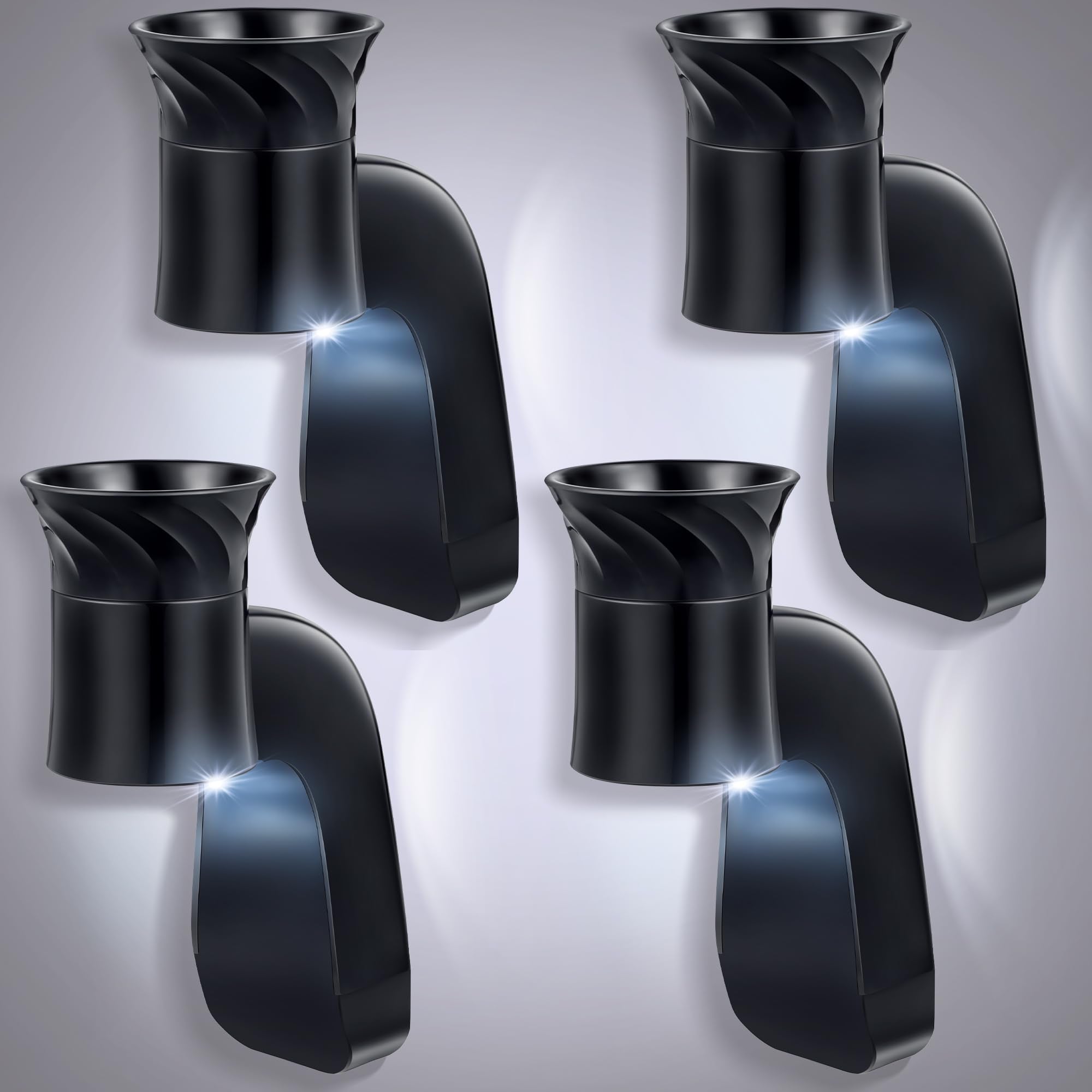 Hohean wall fragrance plug with night light shown from the front for cozy ambience