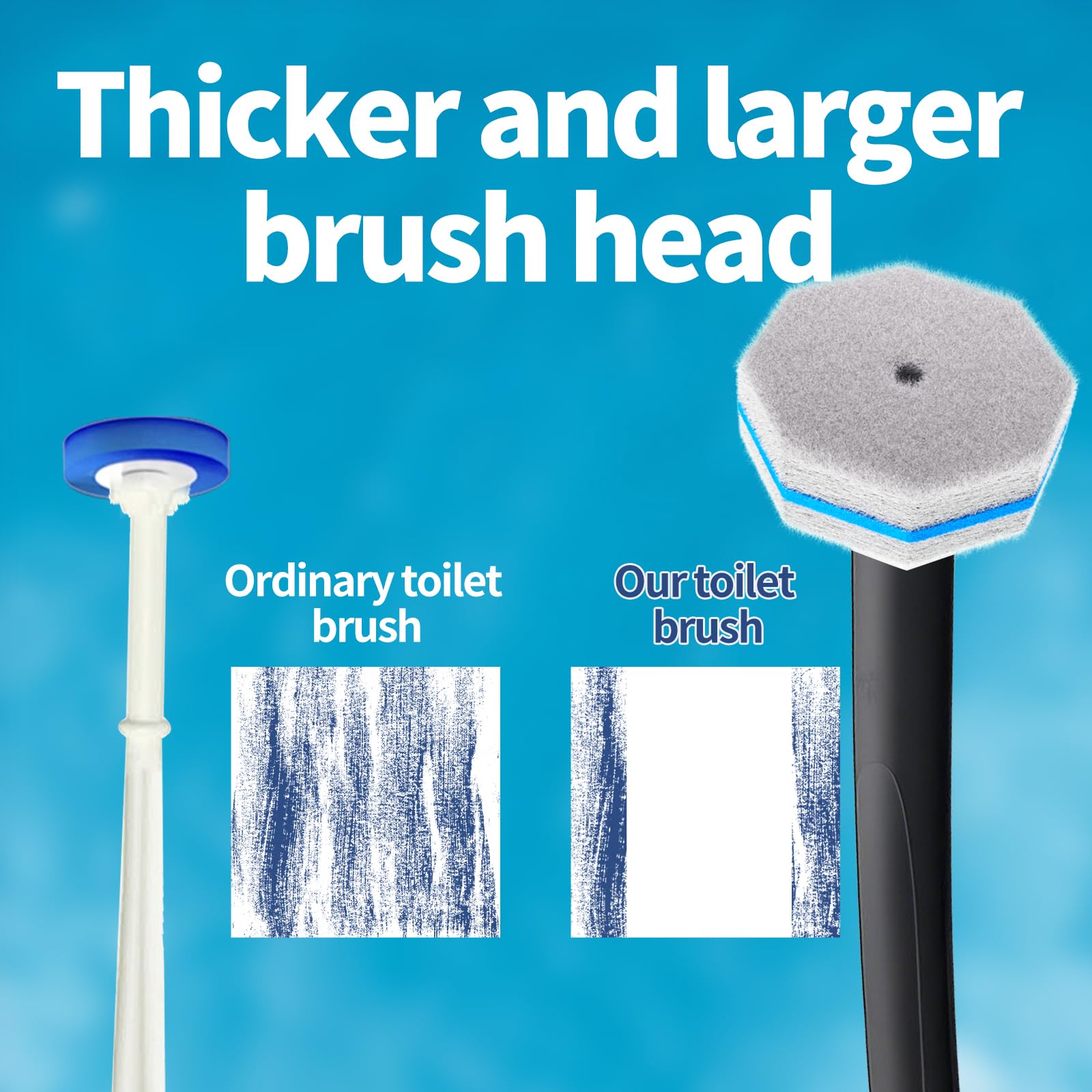 Hohoky bathroom cleaning system starter kit is ready to use.