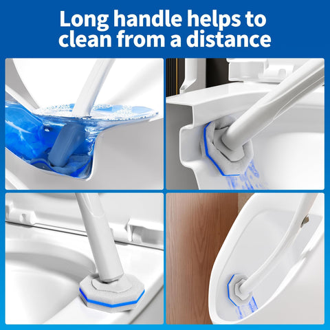 Hohoky octagonal sponge design cleans hard-to-reach edges effectively