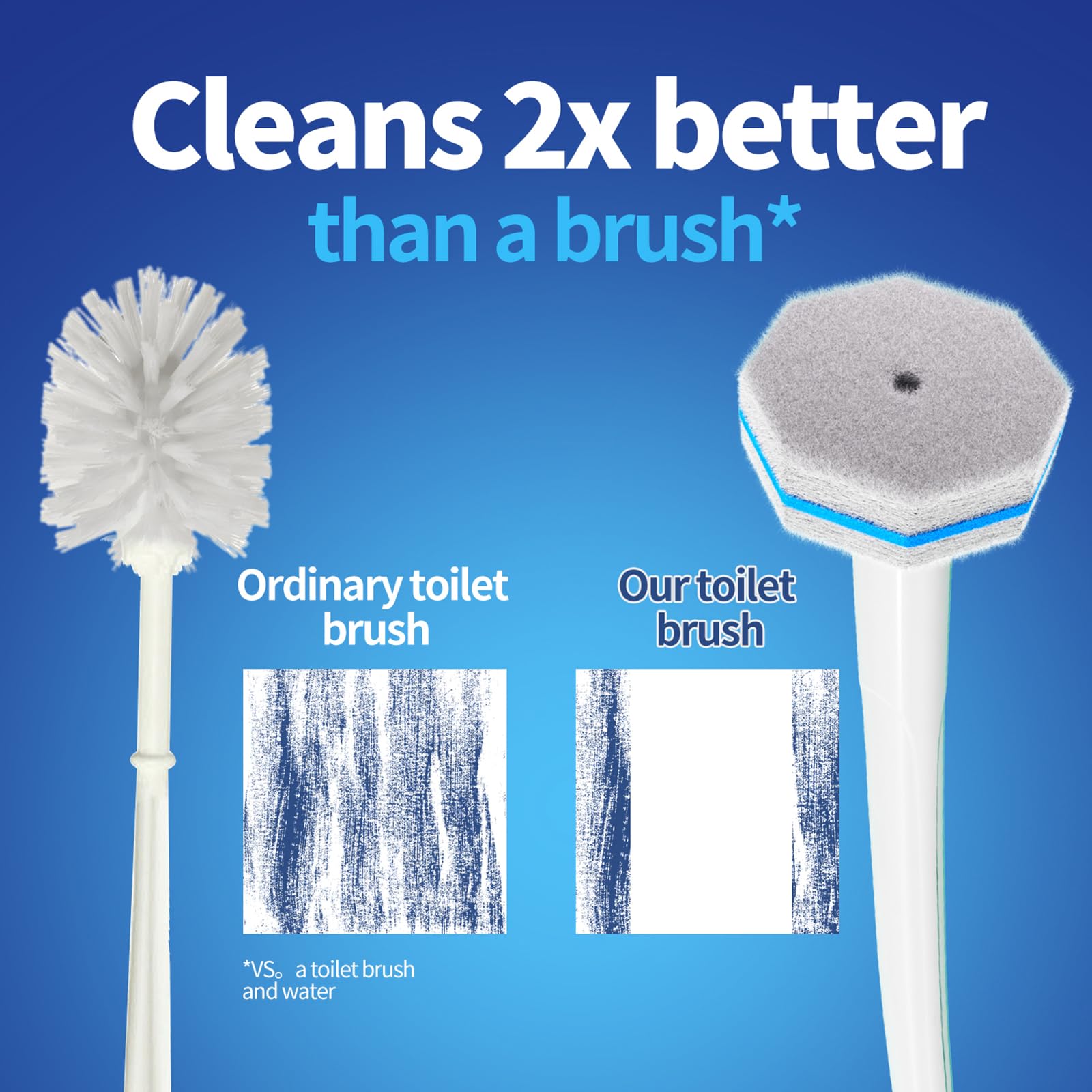 Hohoky soft scrubbing pad prevents glaze damage during cleaning.