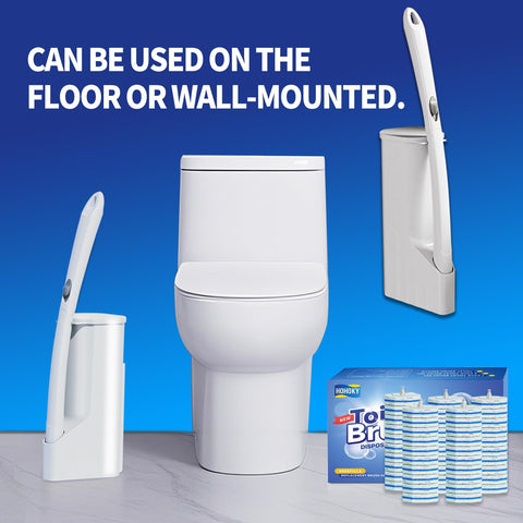 Hohoky wall-mount adhesive shown for space-saving mounting