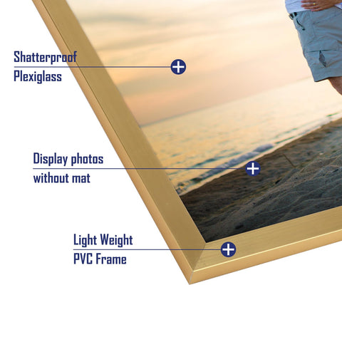 Hoikwo easy-hang design enables quick wall display of photos.