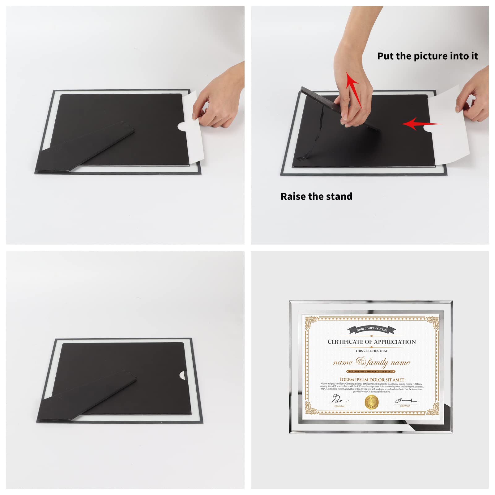 Hoikwo frames suit home or office decor seamlessly.