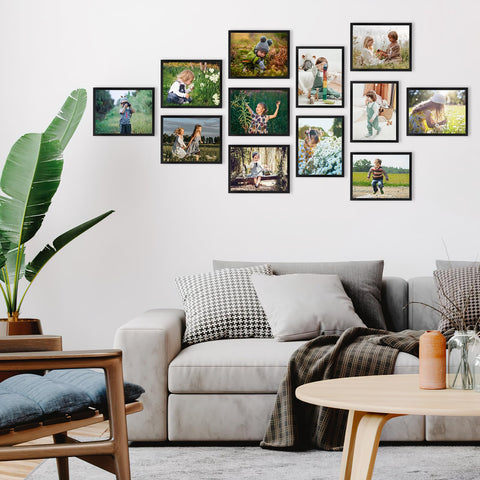 Hoikwo lightweight plastic frame keeps displays easy to move