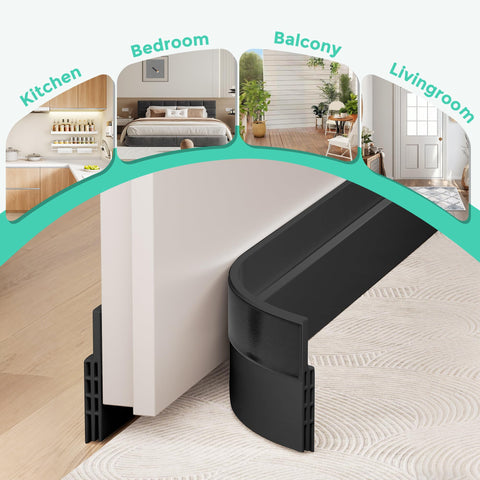 Hojoy dust and insect barrier blocks pests at the doorway.