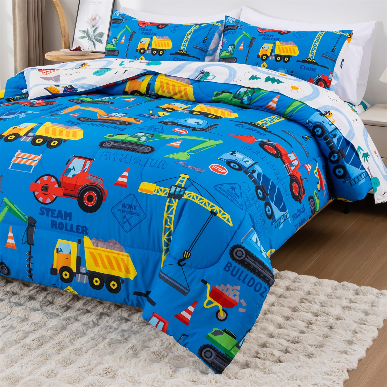 Holawakaka Trucks detailed 3D design captures cartoon vehicles in action