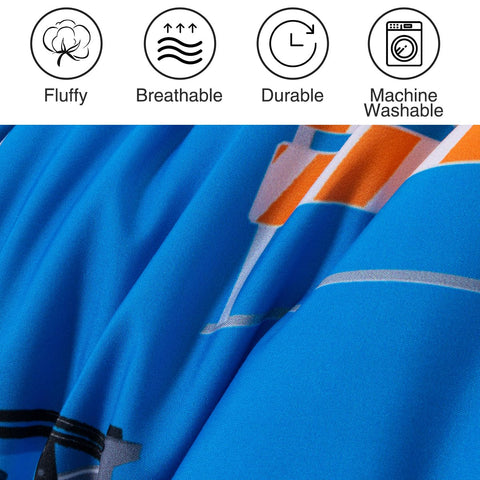 Holawakaka Trucks easy-care fabric supports cold wash and quick drying