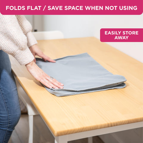 Holdn Storage 18x14x8 dimensions label highlights ideal sizing.
