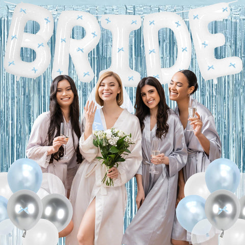 Holkcog blue sash for the bride offers a stylish, celebratory look