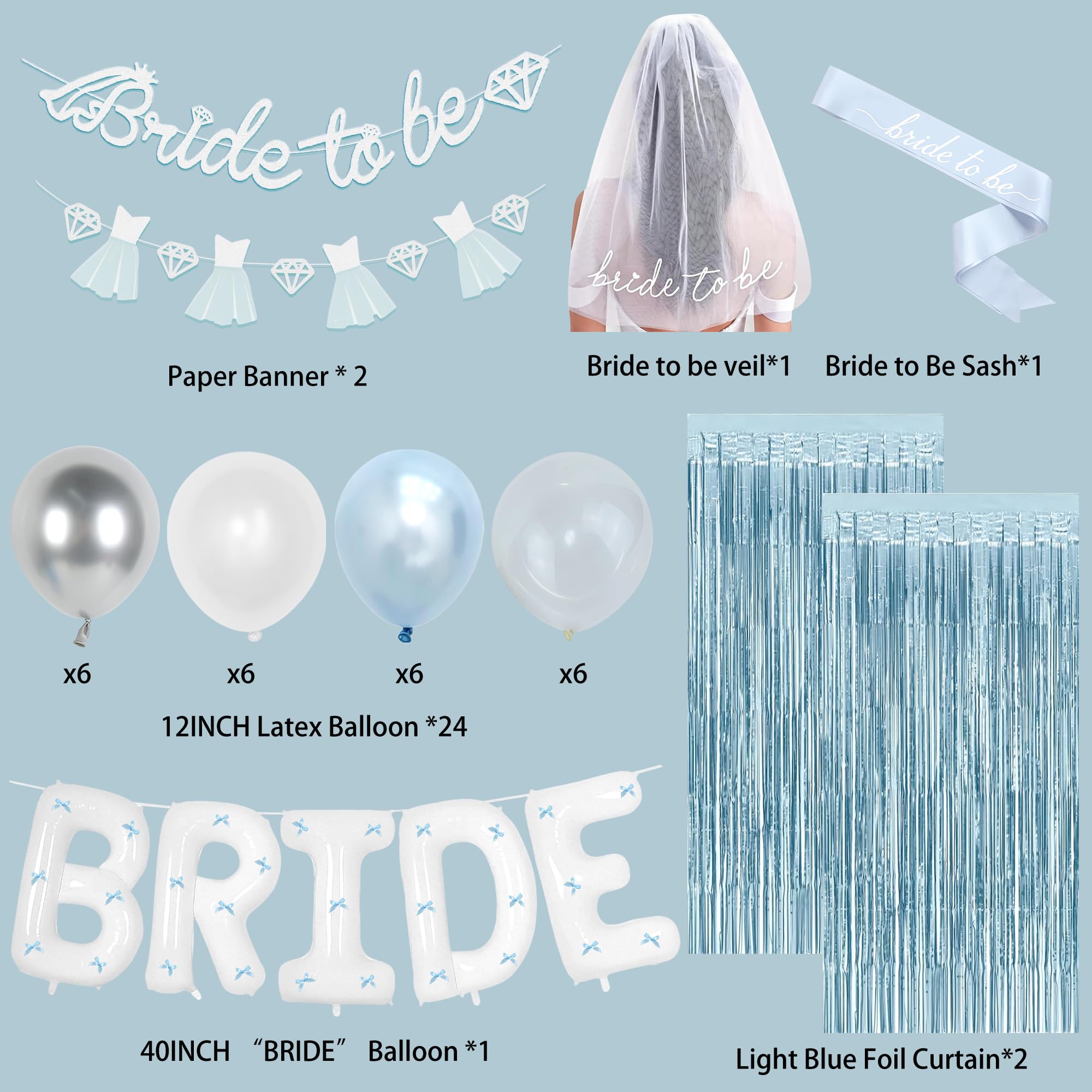 Holkcog bridal veil hang banner adds romantic backdrop for party moments
