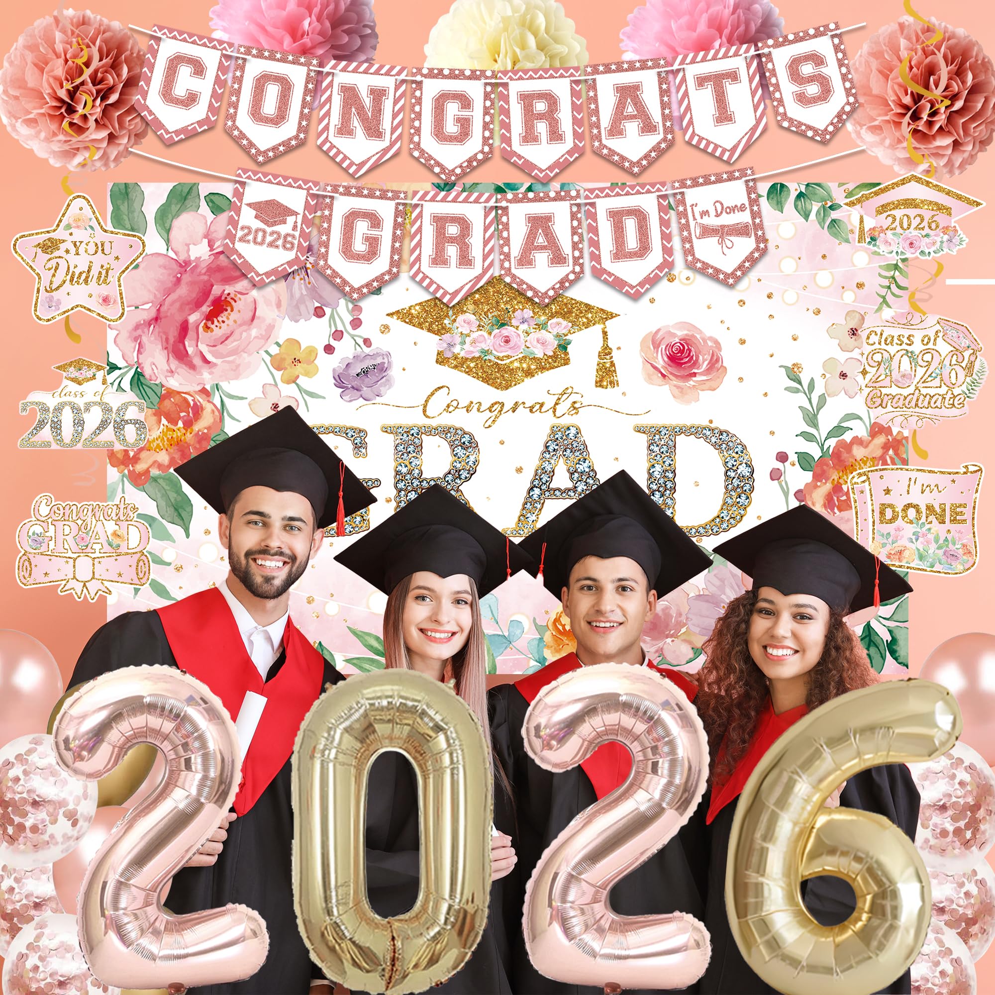 Holkcog Congrats Grad banner for milestone announcements