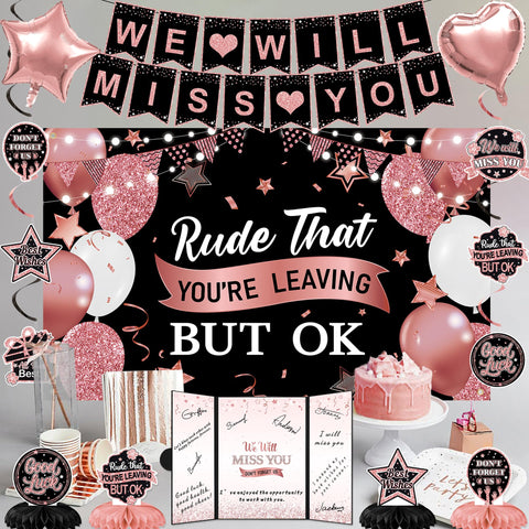 Holkcog Farewell Party Decor suitable for office or home celebrations