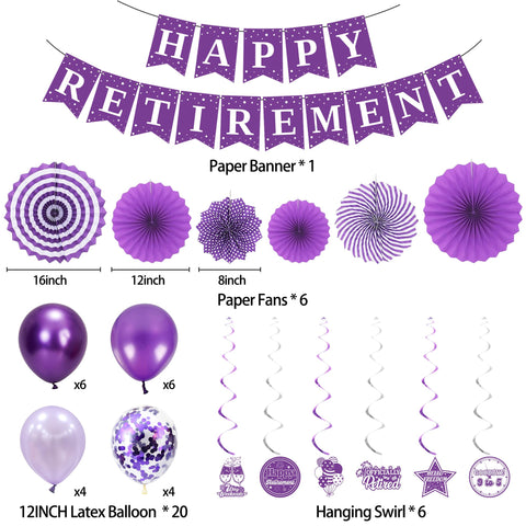 Holkcog retirement banner backdrop creates a photo-ready stage for celebrations