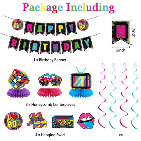 Holkcog rock guitar foil balloons add dramatic 80s flair to the scene