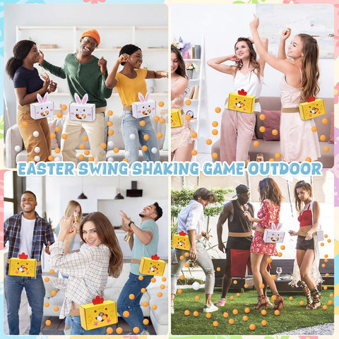 Hollowfly chick rattle box: playful game accessories for spring.
