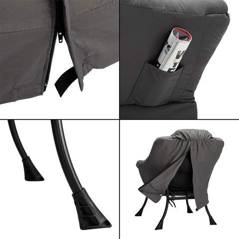 HollyHOME Lazy Chair multi-purpose setup suits living rooms or dorms