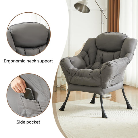 HollyHOME chair with sturdy steel frame for lasting support