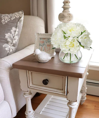 Hollyone decorative peonies bring vibrant color to living spaces
