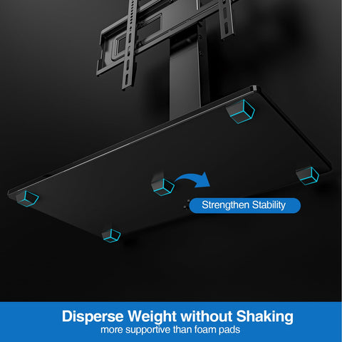 HOLMAXD tilt and swivel feature enables customizable viewing angles.