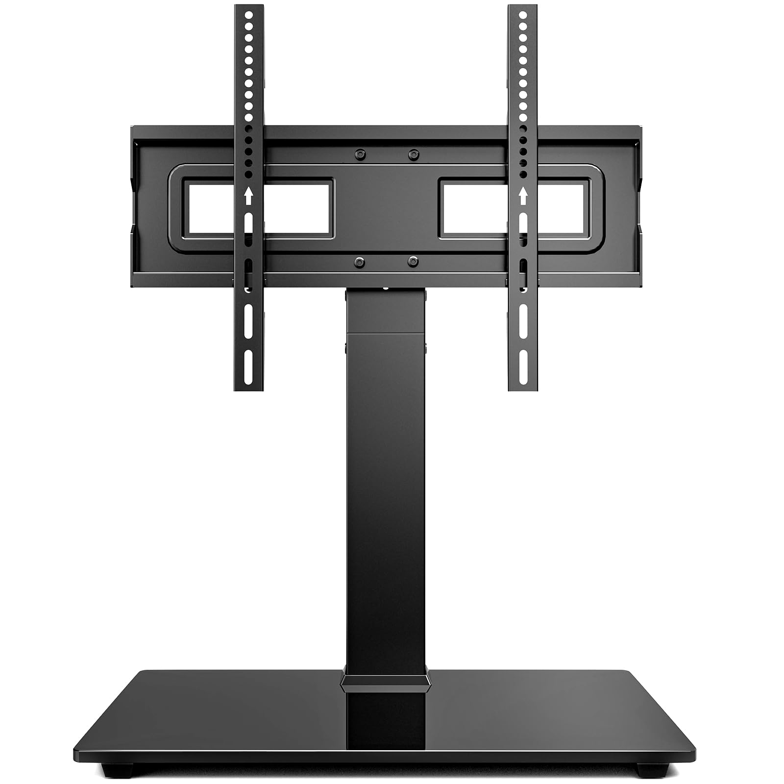 HOLMAXD universal swivel TV stand base for 32-75 inch TVs provides stable support.