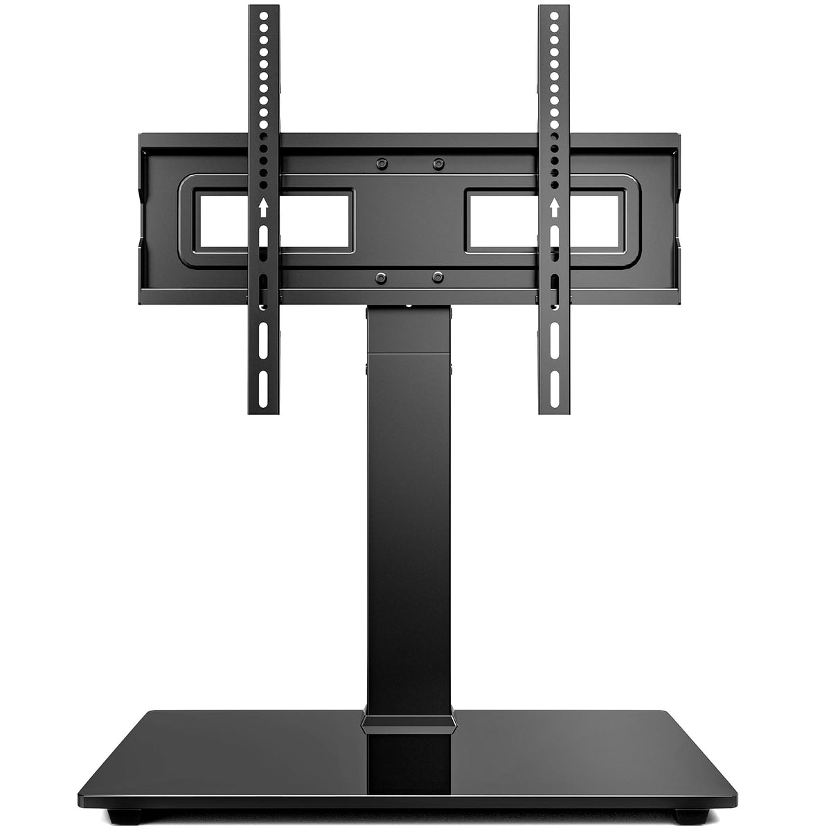 HOLMAXD universal swivel TV stand base for 32-75 inch TVs provides stable support.