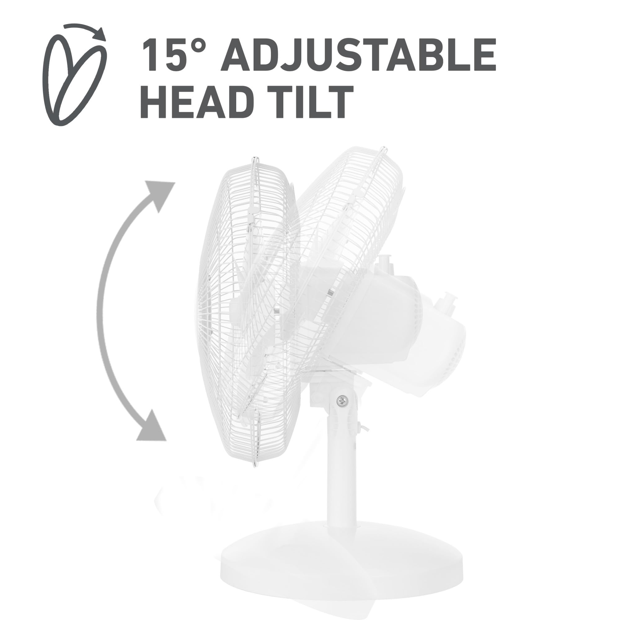 Holmes 1014 CFM airflow cools rooms with steady performance.