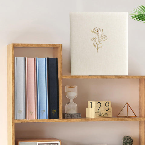 Holoary photo album 4x6 with sturdy hardcover binding for travel and storage.
