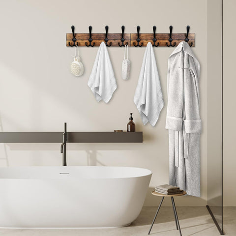 Removable back hinge enables flexible setup with two hangers when needed.