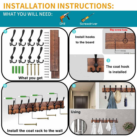Includes mounting hardware and clear instructions for a quick, confident installation.