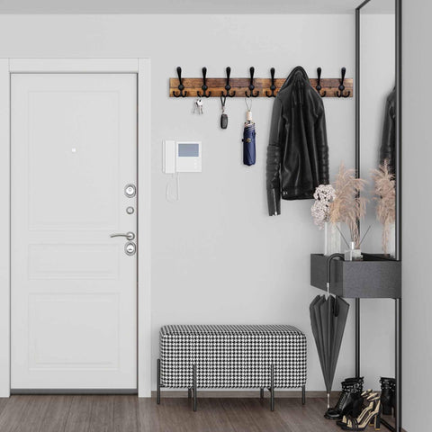 Rustic decor suits living rooms, bedrooms, kitchens, and bathrooms with easy coordination.
