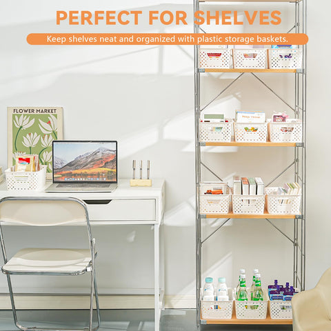 Homaigie 12-pack bundles provide versatile storage for cabinets, desks, and craft rooms.