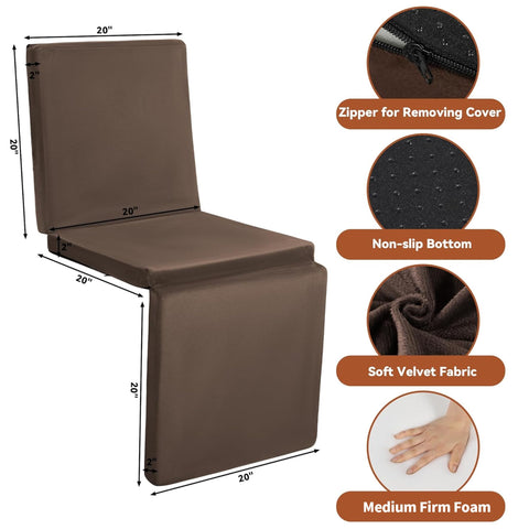 HOMBYS lumbar support pillow highlights back alignment and supported posture.