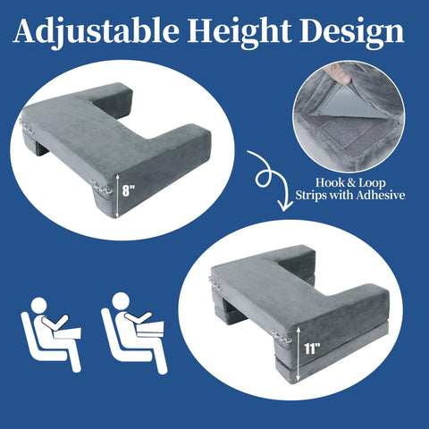 HOMBYS two-height design adapting to taller or shorter users.