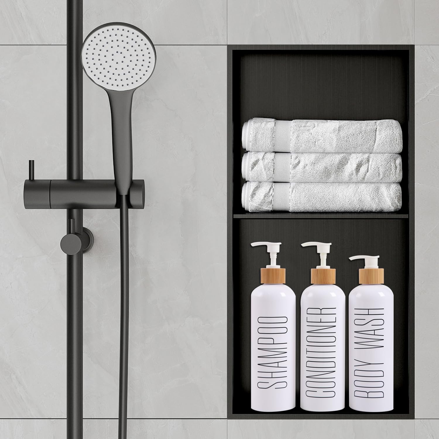 HOMCDALY gift-ready bathroom set makes a thoughtful housewarming present.