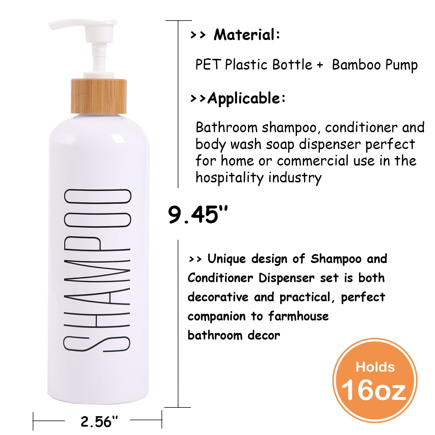 HOMCDALY refillable bottles reduce plastic waste while maintaining durable use.