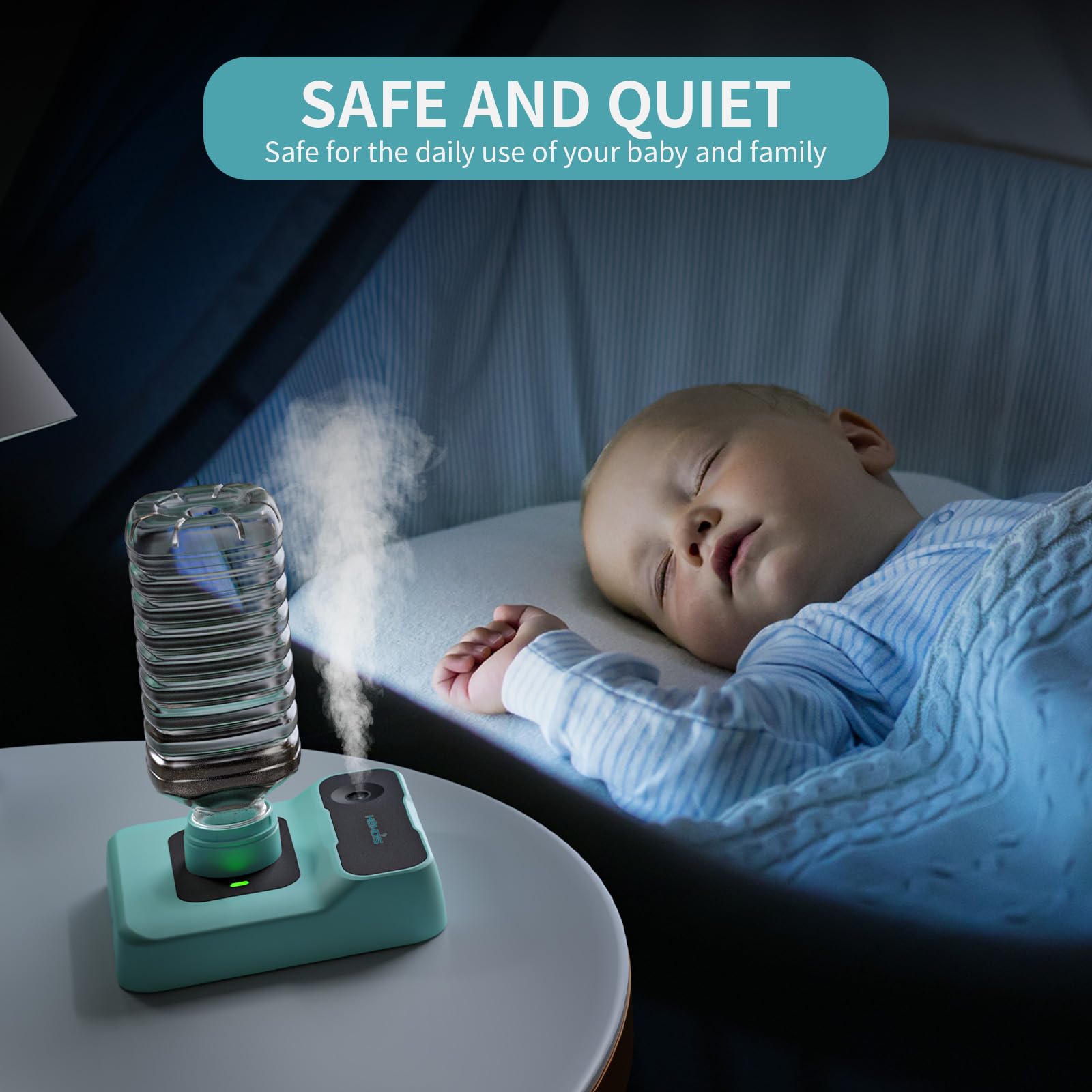 HOMDIS auto-off feature enhances safe, worry-free use.