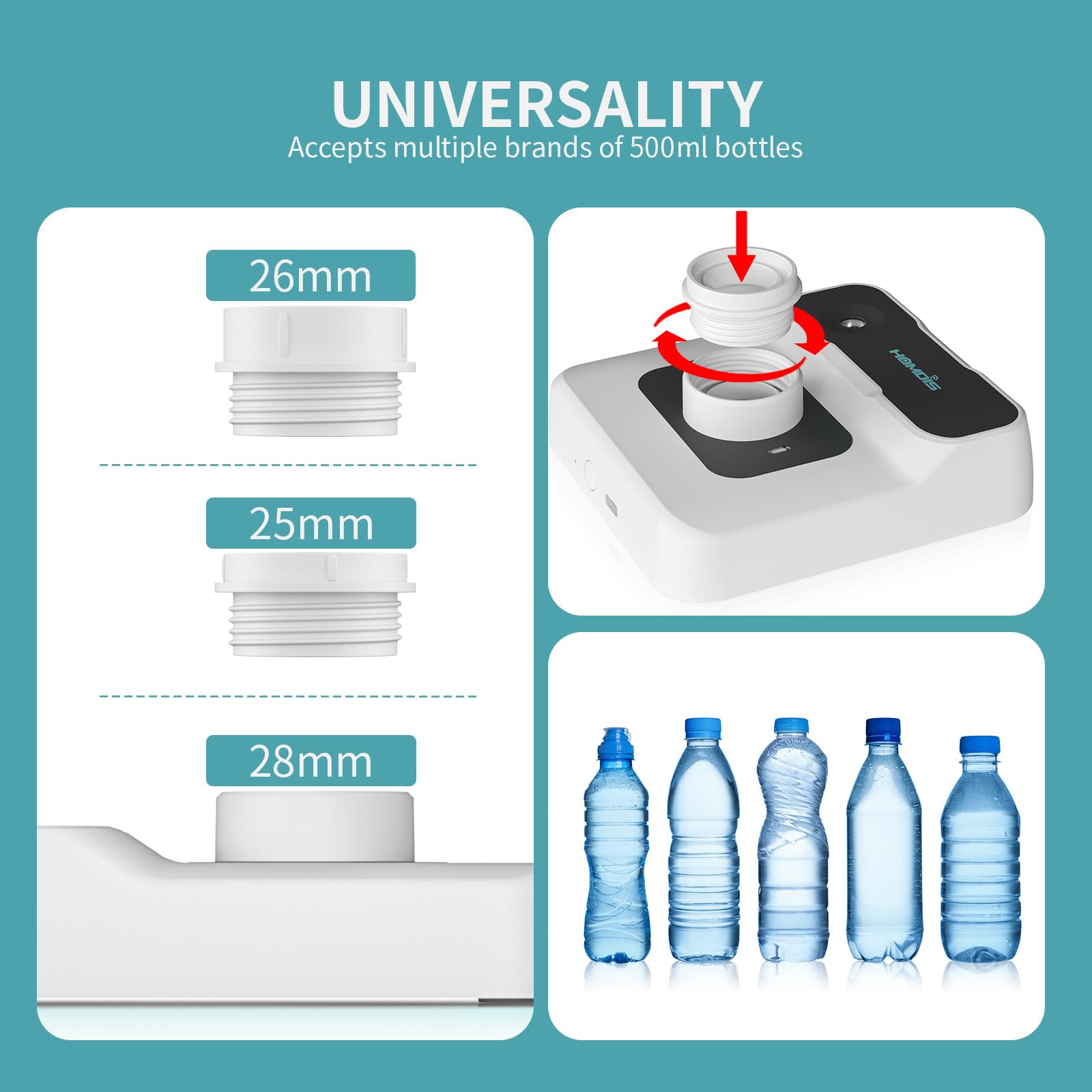 HOMDIS Travel Humidifier is BPA-free for safe daily use.