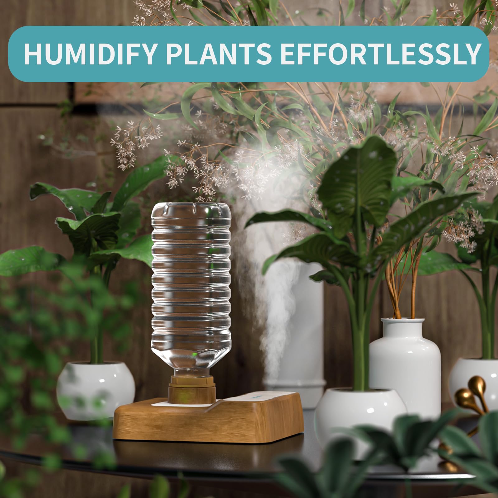 HOMDIS Travel Humidifier compact size fits pockets and bags.