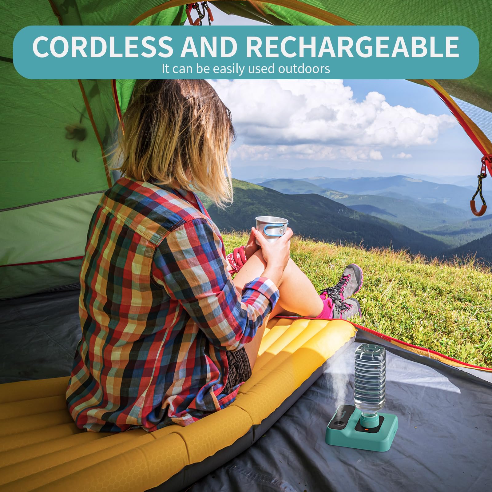 HOMDIS night light provides soft illumination during night use.