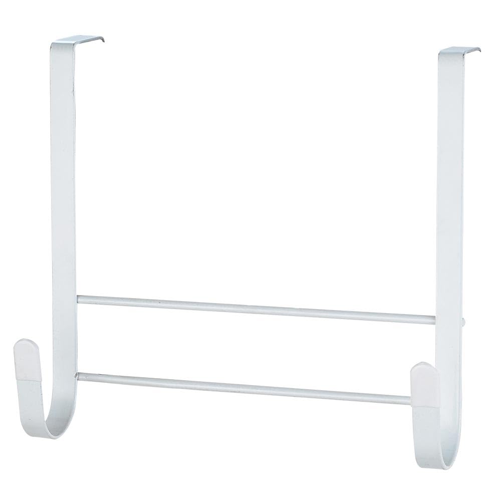 Home Basics over-the-door ironing board holder—front view showing space-saving design